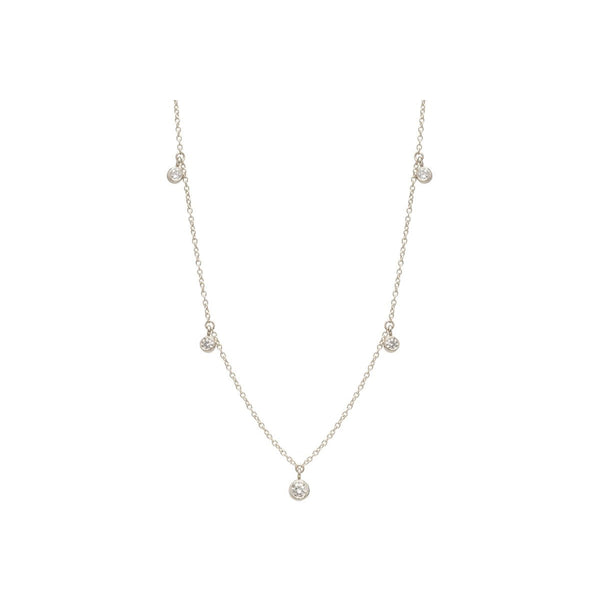 Dangling Diamond Necklace