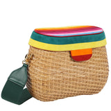 Jane Rainbow Bag by Edie Parker