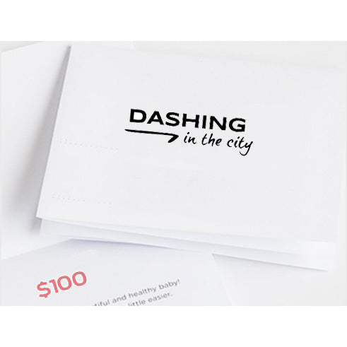 Dashing in the city Gift Card