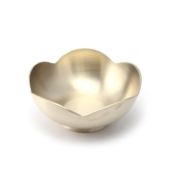 Brass Flower Bowl