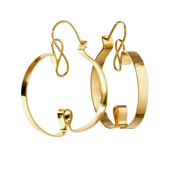 Curly Sue Earrings by Oblik Atelier for Dashing in the city